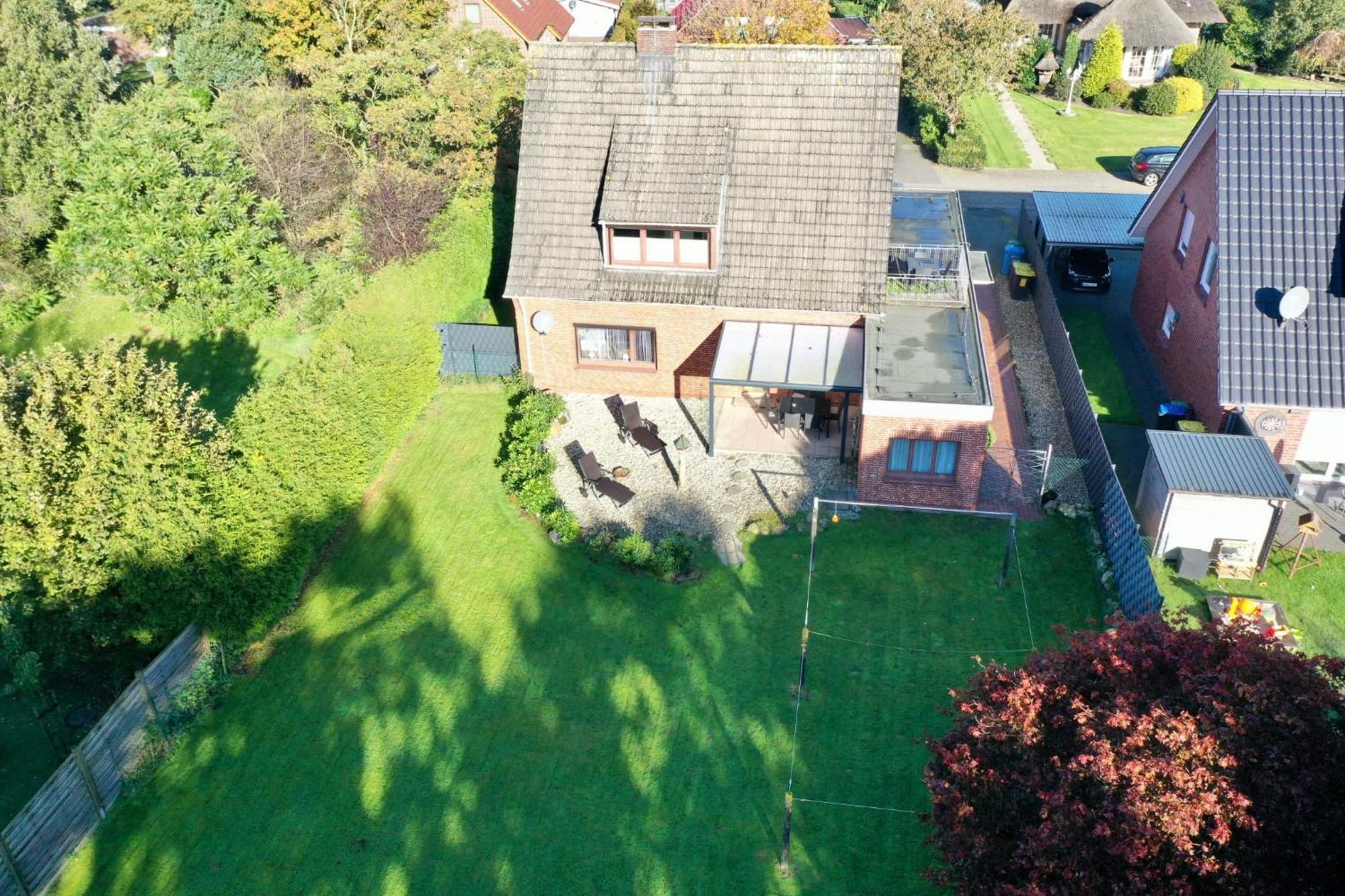 Ferienwohnung Im Erdgeschoss Mit Eingezaeunten Garten Und Terrasse Аурих Экстерьер фото